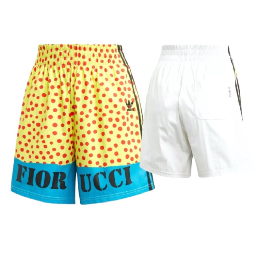 Adidas X Fiorucci Pop Art Graphic Shorts Size XS